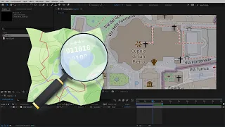 OpenStreetMap ➡️ Adobe After Effects (4 Ways)