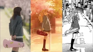 Anime/Manga/Live Action Mix of Kaori's Letter || Your Lie in April