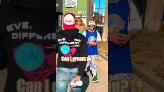 LAST GUY WANTED ALL THE SMOKE 💀😭 (CREAM PRANK GONE WRONG) 🍦 #shorts