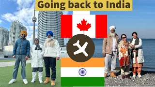 Going back to India from Canada