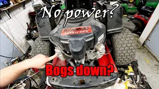 Unleashing Power in Your Zero Turn Mower! Diagnosing and Fixing Loss of Power & Bogging Issues