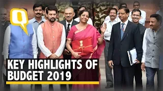 Top Highlights of Budget 2019: All You Need to Know | The Quint