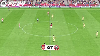 FC 24 | Arsenal vs Sheffield United - Premier League 2023/24 - PS5 Gameplay