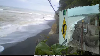 PATITI POINT TIMELAPSE, Coastal Erosion.