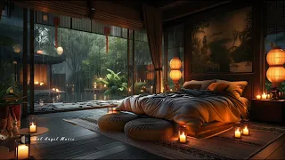 3-Hour Heavy RAIN BLISS in a Serene Bedroom Retreat