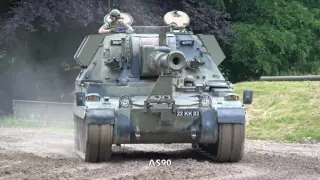 Tankfest 2016 - British Army Armoured Artillery