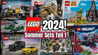 Man muss sich die Coolen raus picken: LEGO Neuheiten Sommer 2024 Bilder! | Teil 1/2