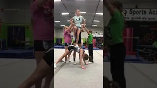 LEVEL ONE CHEER STUNT | LEVEL 1 CHEER STUNT