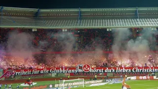 1. FC Nürnberg 2:0 Dynamo Dresden 20.12.2019 Choreo, Pyroshows & Support