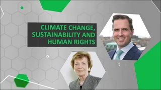 Mary Robinson speaking at #IDA2021 about Climate Change, Sustainability and Human Rights