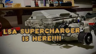 LSA Supercharger on the LS3 Ep-2, It’s here!!