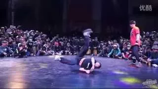 BBOY ISSEI VS BBOY BLOND | HUSTLE & FREEZE 2014