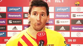 MESSI & KOEMAN FULL REACTION POST MATCH REACTION! Copa del Rey FINAL VICTORY 🏆