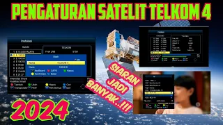 PENGATURAN SATELIT TELKOM 4 2024