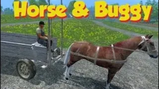 Farming Simulator 2015 - Horse and Cart! - Mod Squad