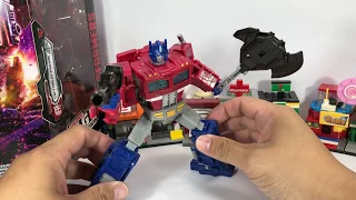 War for Cybertron SIEGE Optimus Prime & Megatron QUICK REVIEW Chefatron