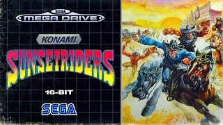 Sunset Riders - Longplay / Play Through HD - 1993 [Sega Mega Drive]
