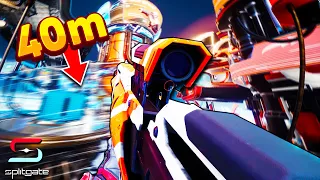 TOP 7 TRICKSHOTS IN SPLITGATE! - (Best Trickshots Compilation/Montage 2021) *NEW*