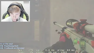 I don'r remember even s1mple hitting vac shots like this...