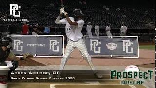 Asher Akridge, OF, Santa Fe High School Class of 2020, Swing Mechanics at 240 FPS