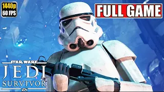 Star Wars Jedi Survivor Gameplay Walkthrough [Full Game Movie PS5 - All Cutscenes Longplay] No Comme