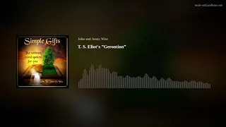 T. S. Eliot‘s ”Gerontion” - PLEASE SUBSCRIBE