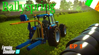 MAKING A START IN IRELAND-Episode 1-Ballyspring -Fs22 Ps5