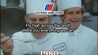 United Airlines "Friendly Skies" Song with Lyrics