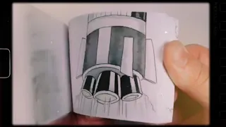 2021 Ford Mustang Hand Drawn Flipbook Commercial