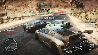 Swarmed by undercover cop cars - NFS Rivals