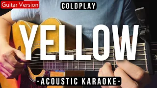 Yellow [Karaoke Acoustic] - Coldplay [HQ Backing Track]