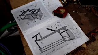 Картофелесажалка / Картофелекопалка своими руками для мотоблока Булат - размеры. Часть 1