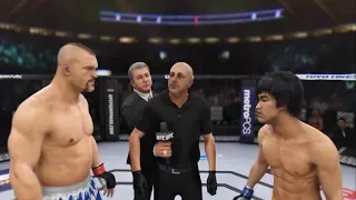 Chuck Liddell vs. Bruce Lee (EA Sports UFC 3) - CPU vs. CPU