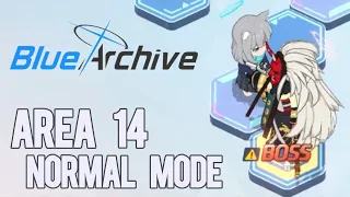 [Blue Archive] Area 14 Normal Guide, S Rank + Turn Challenge