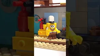 I built the Krusty Krab in Lego - Spongebob #shorts #spongebob #lego