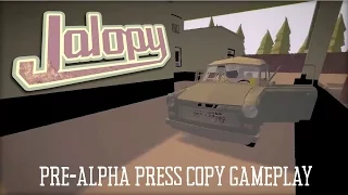 Jalopy Pre-Alpha Gameplay - I Just Want To Drink My Booze!