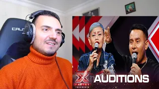 Omah Jetje Sungguh Luar Biasa | AUDITIONS | X FACTOR INDONESIA SEASON 4 Reaction