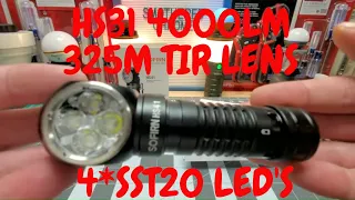 SOFIRN HS41 NEW RELEASE 4* SST20 LEDS 4000LM 325M