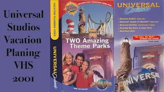 Universal Studios Vacation Planning VHS | 2001 | Vintage VHS Commercials