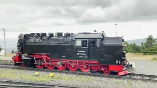 Brockenbahn Narrow Gauge Steam Train, Harz, Germany