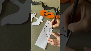 Halloween craft #shorts #halloween2022 #easypapercraft