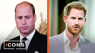 An argument between Prince Harry and Prince William ended in a brawl