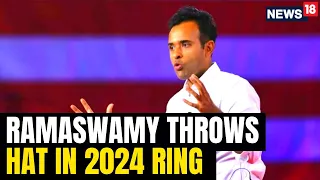 Entrepreneur Vivek Ramaswamy Announces 2024 US Presidential Bid | English News | News18 Live