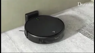 Deroma BR151 Smart Robot Vacuum Cleaner Sweep Vacuum & Mop – Control with Smart App & Remote Control