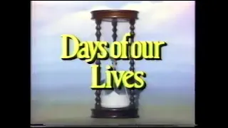 Days of our Lives 1982 closing