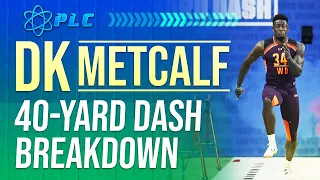 D.K. Metcalf 40 Time: How To Run The Fastest 40 At The Combine #40yarddash #faster40