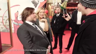 Jack Black & Kate Hudson Outtake at Kung Fu Panda 3 Premiere