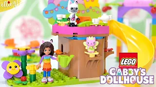 New LEGO theme - Gabby's Dollhouse! New minidolls! Adorable kitties! What's inside? Build & review