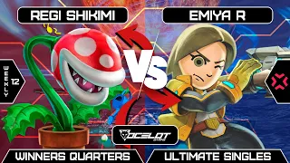 EBA Weekly 12 - Regi Shikimi (Piranha Plant) vs Emiya (Mii Gunner) - Winners Quarters #smashultimate