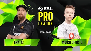 CS:GO - Fnatic vs. mousesports [Mirage] Map 3 - Grand Final - ESL Pro League Season 10 Finals